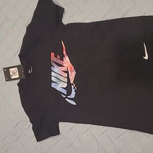 Nike hbr water black youth tee